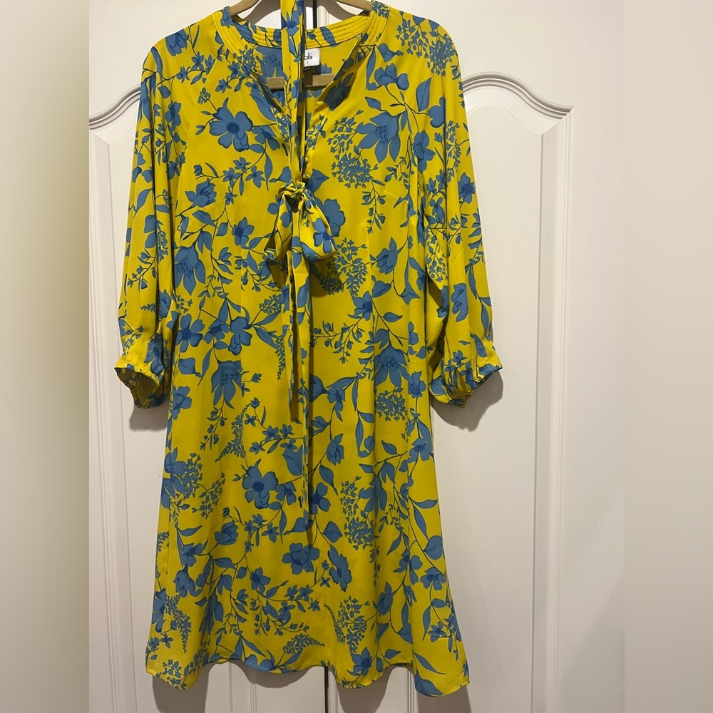 Cabi 5794 Lemon Drop Dress Spring 2020 Size Small EUC